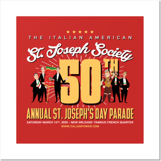 50th Annual St. Joseph's Day Parade New Orleans Posters and Art